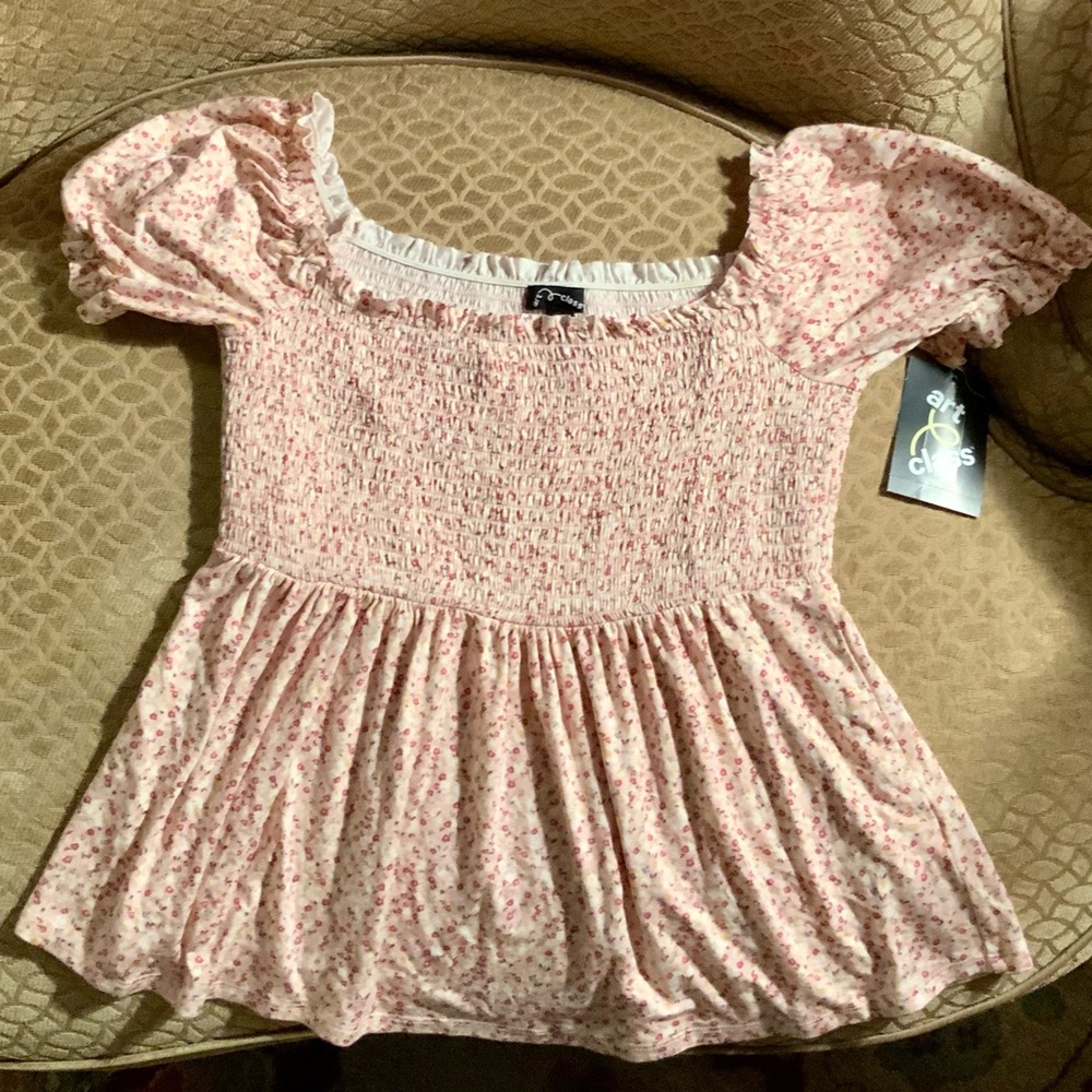 NWT Girls’ top, Art Class, Sz L, short sleeves